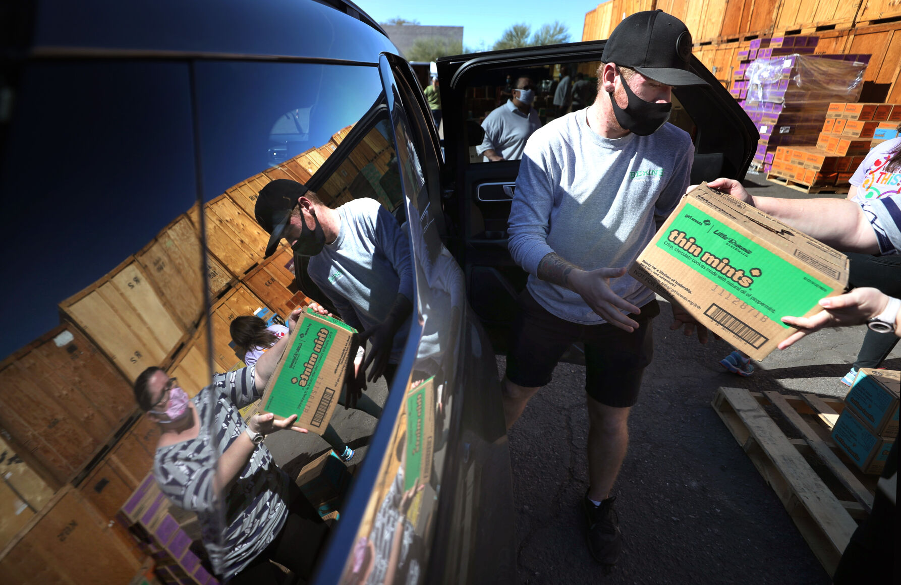 Girl Scout Cookie Drop